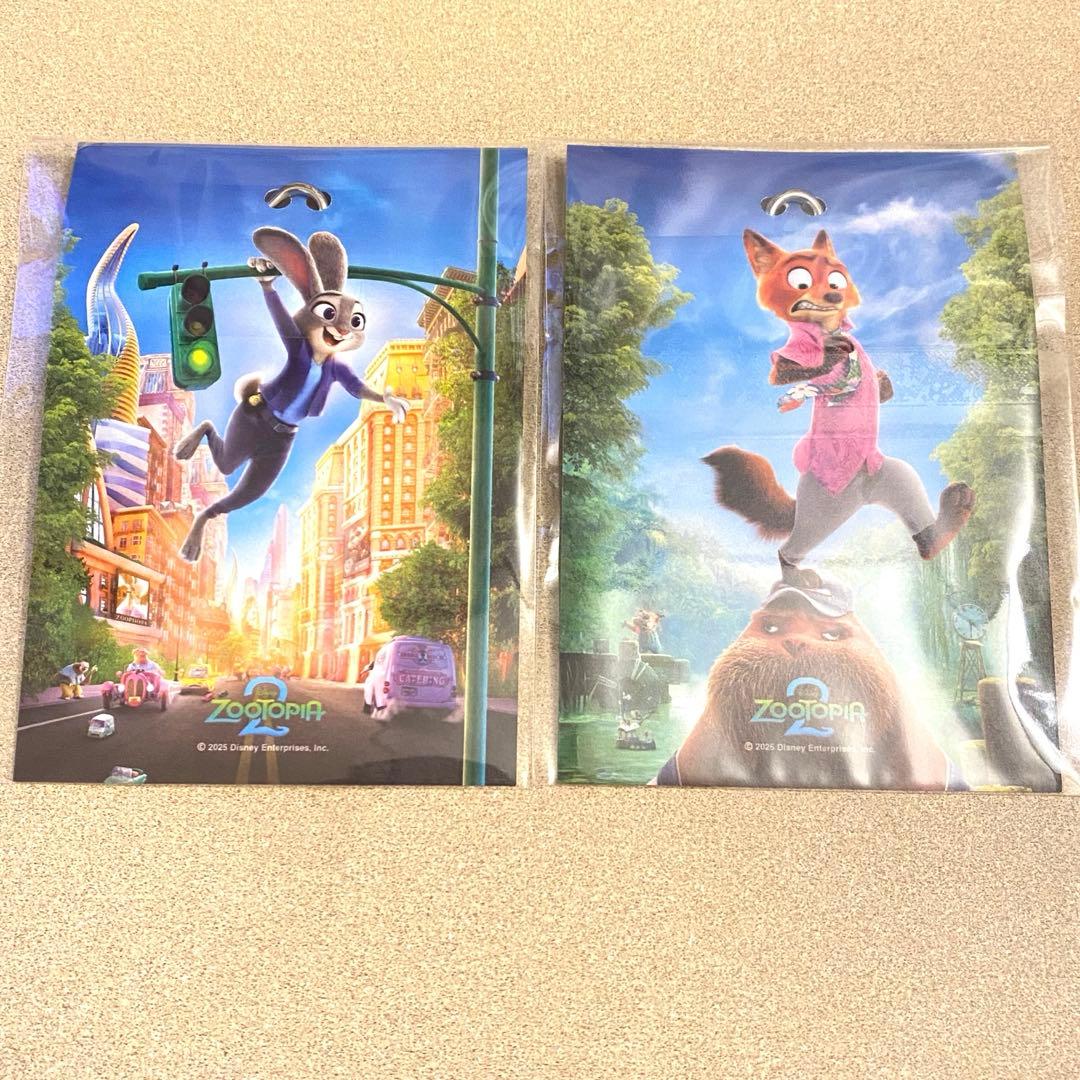 【韓国限定】 ズートピア2 映画 6週目 入場者特典 アクリル キーリング