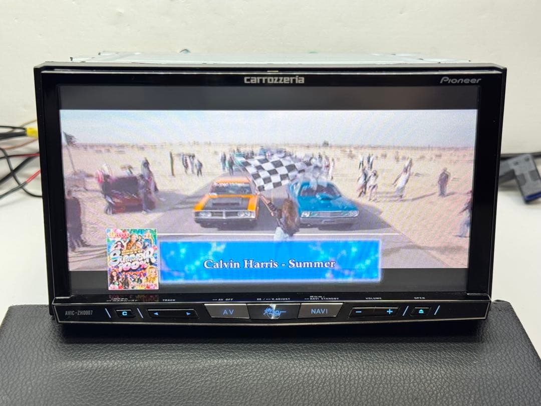 2024年地図データー・新品タッチパネル 新品ファン AVIC-ZH0007