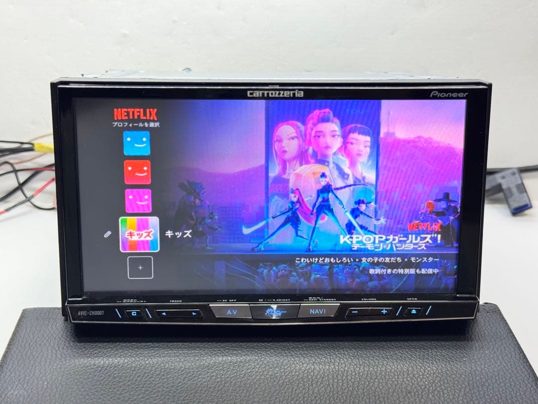 2024年地図データー・新品タッチパネル 新品ファン AVIC-ZH0007