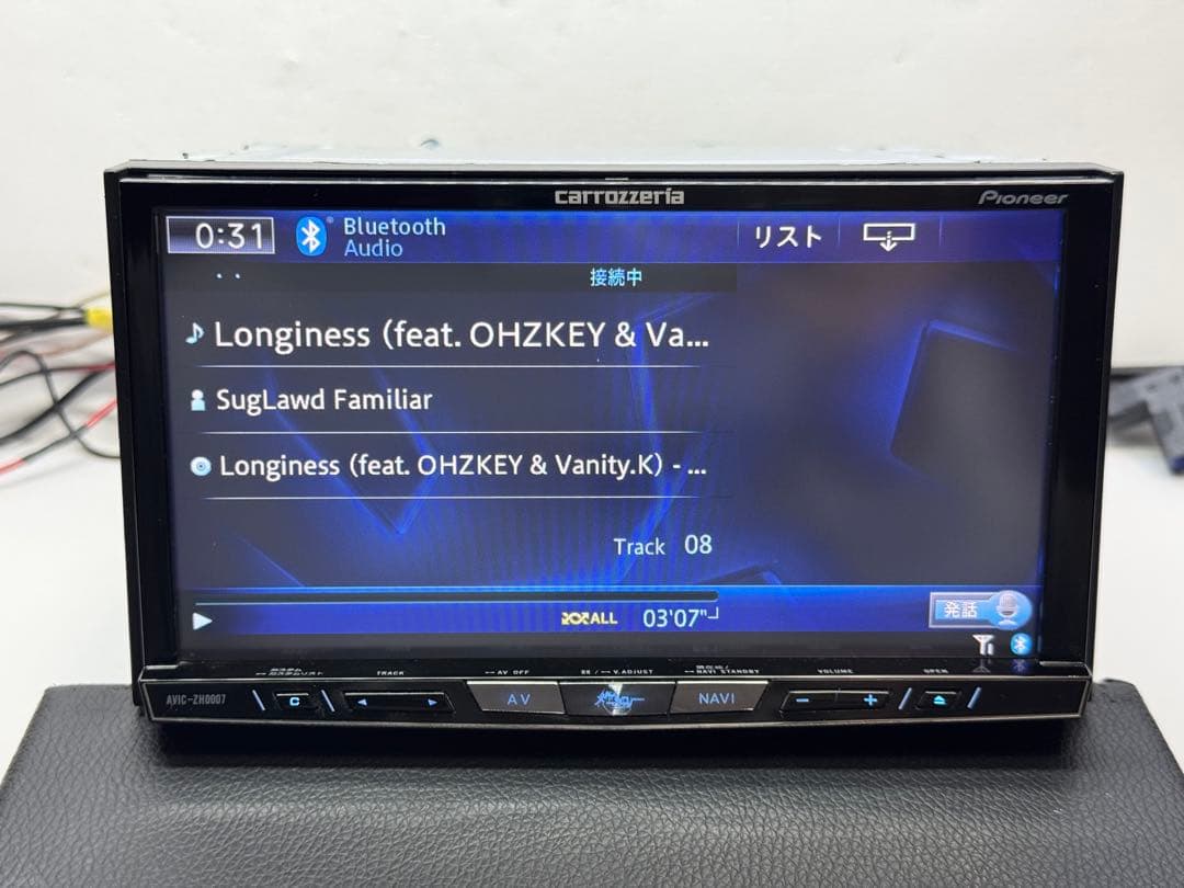 2024年地図データー・新品タッチパネル 新品ファン AVIC-ZH0007