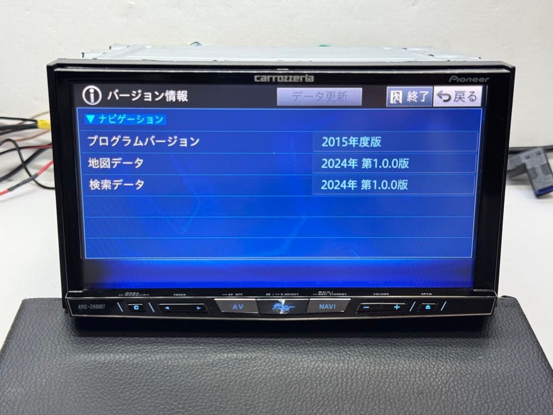 2024年地図データー・新品タッチパネル 新品ファン AVIC-ZH0007