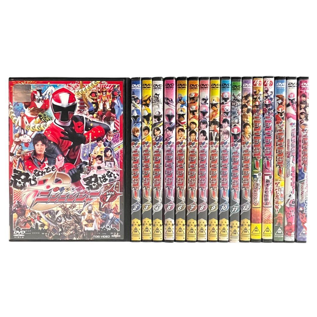 新品ケース 手裏剣戦隊ニンニンジャー 全12巻 ＋5巻 計 17巻 セット