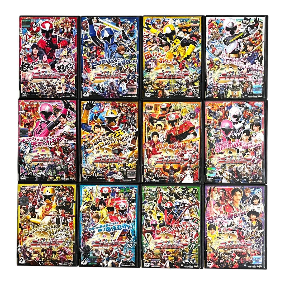 新品ケース 手裏剣戦隊ニンニンジャー 全12巻 ＋5巻 計 17巻 セット