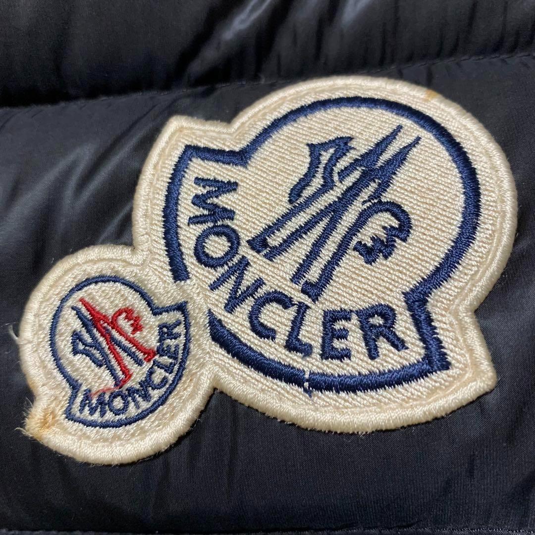 美品★モンクレール　GERS ダウンベスト　ワッペン　ブラック　4D52