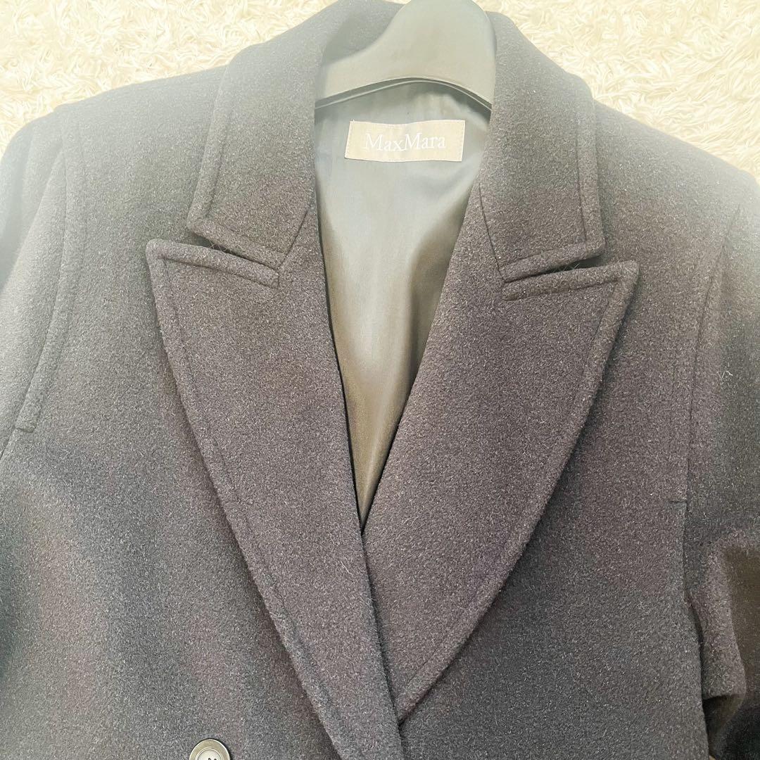 MaxMara ダブルブレスト マダムアイコンコート ウール 襟 42
