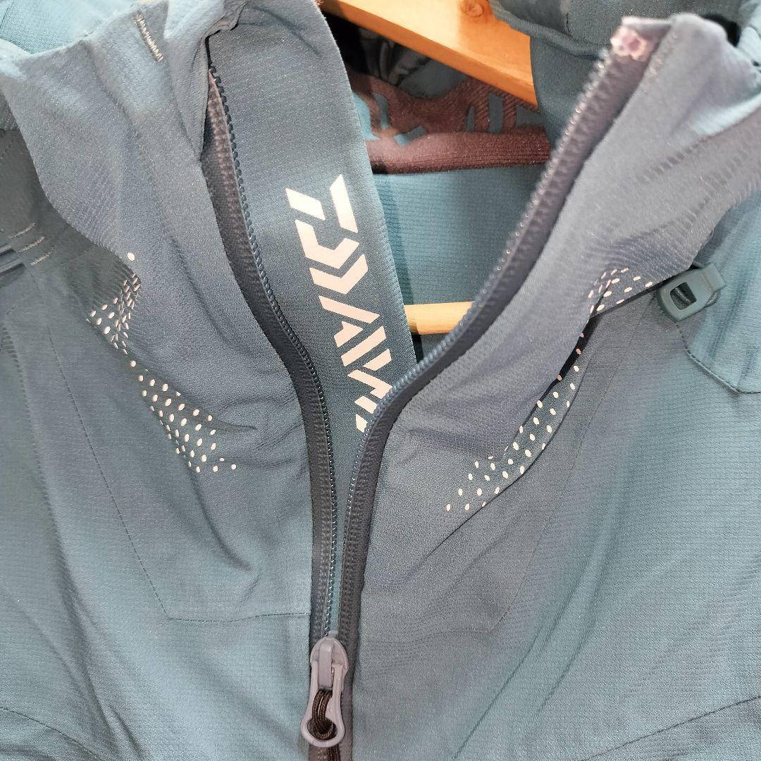 Daiwa ターコイズ フィッシングジャケット 中綿　レインマックス　ダイワ