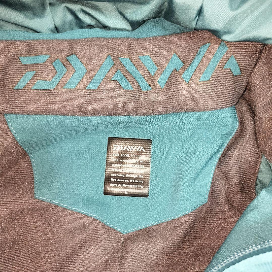 Daiwa ターコイズ フィッシングジャケット 中綿　レインマックス　ダイワ