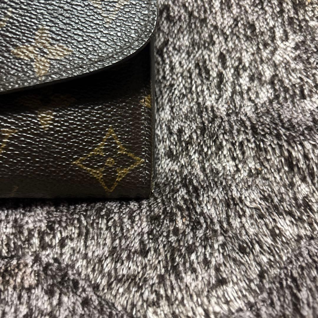 リ*リ様 ルイヴィトン　モノグラム　ポルトフォイユエミリー フューシャ　M606