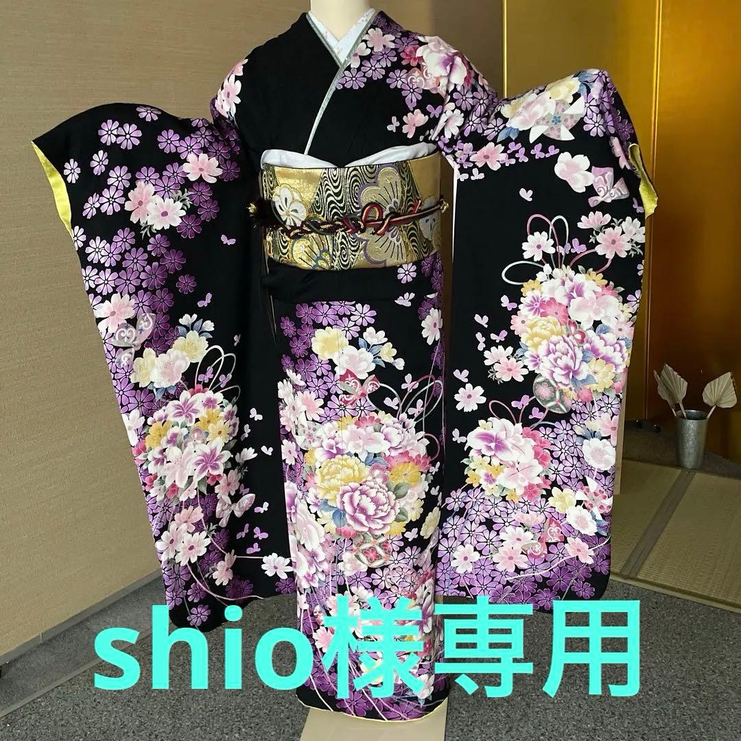 振袖のみ、とってもふくよかな方にどうぞ6Lカッコいい　長襦袢付