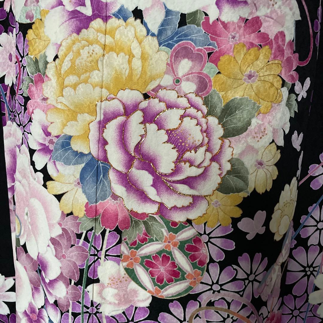 振袖のみ、とってもふくよかな方にどうぞ6Lカッコいい　長襦袢付