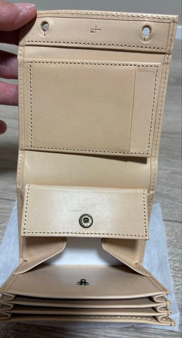 【ほぼ未使用】エムピウ ミッレフォッリエ Ⅱ TAN27 ヌメ タン