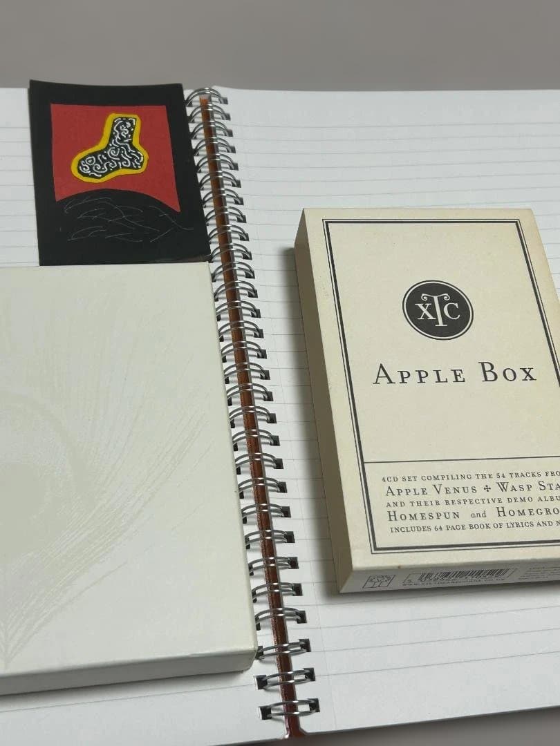 【超希少 サイン入り4枚組ボックス 限定ナンバード】XTC /Apple Box