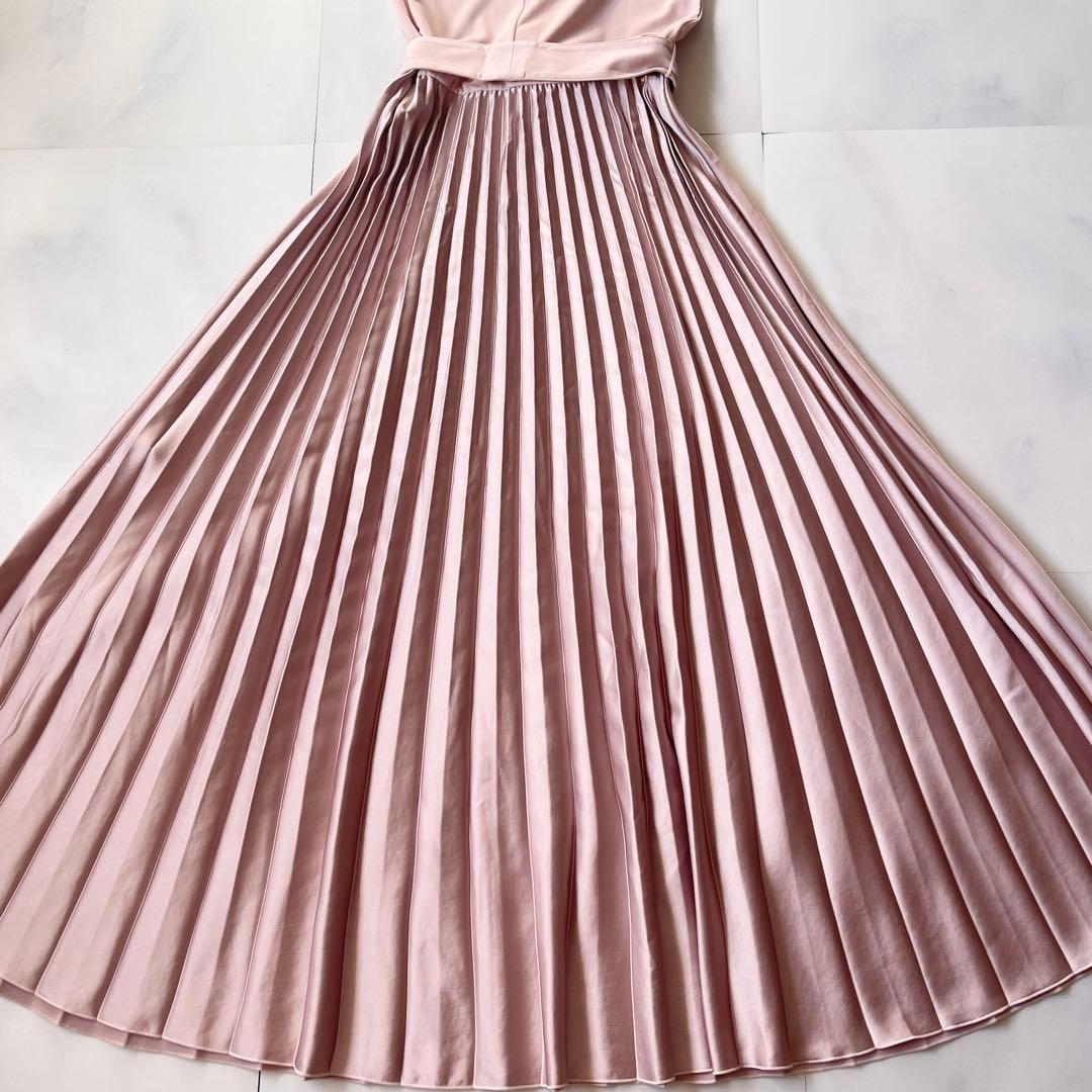 2025✨ マックスマーラ ロングワンピース マキシ丈 プリーツ サムエレ