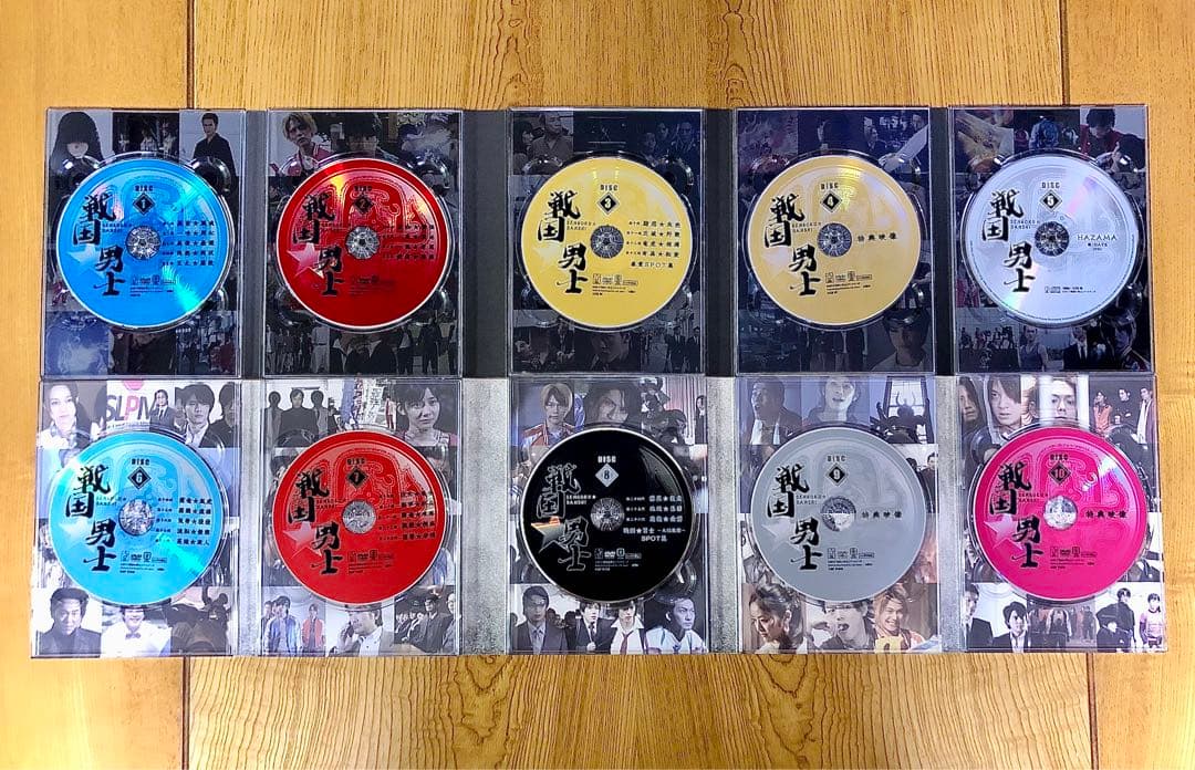 戦国★男士 上下巻セット〈期間限定版・各5枚組〉 戦国鍋TV