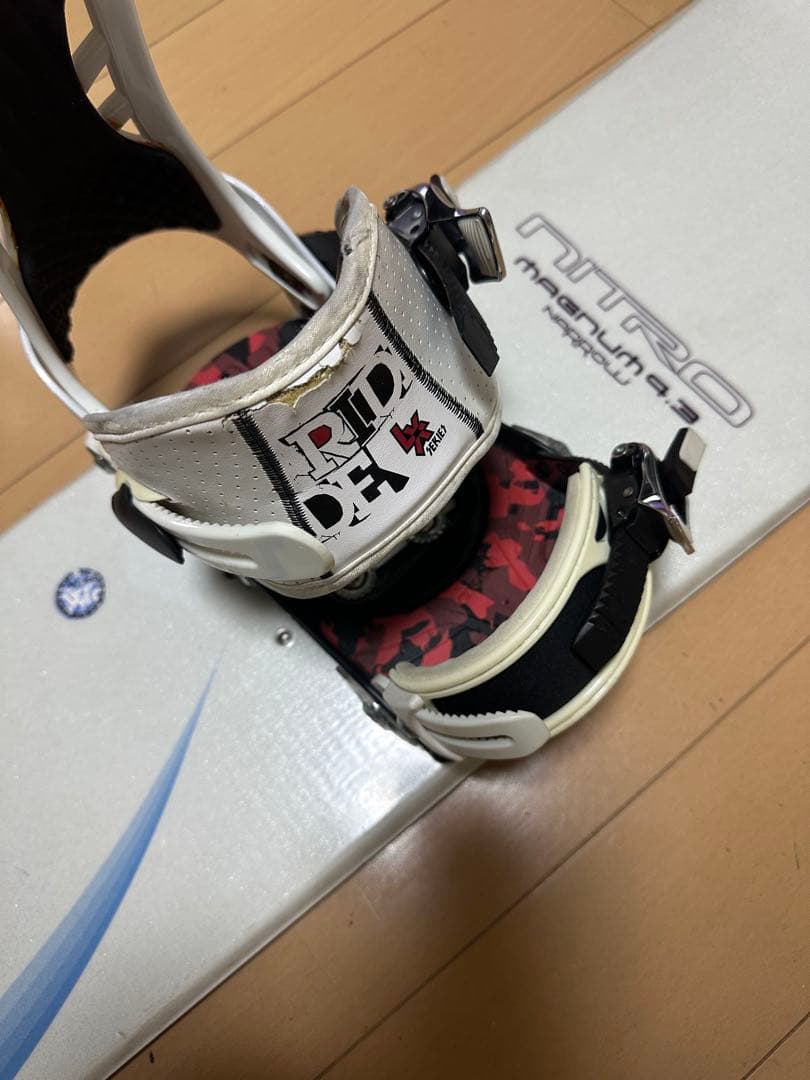 スノーボード NITRO 143cm ビンディングRIDE S/Mセット