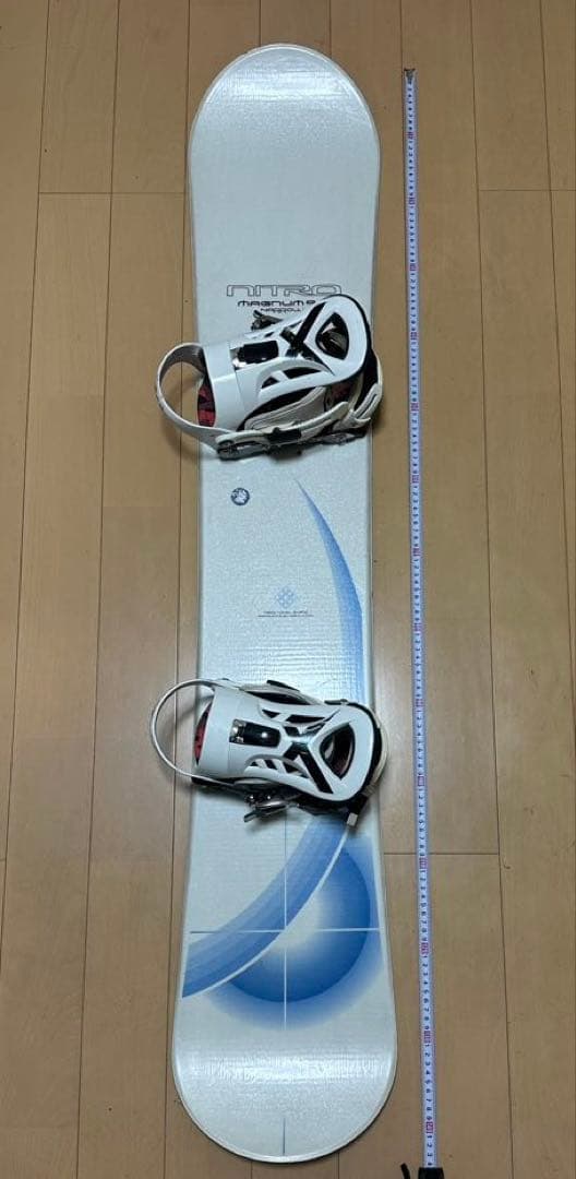 スノーボード NITRO 143cm ビンディングRIDE S/Mセット