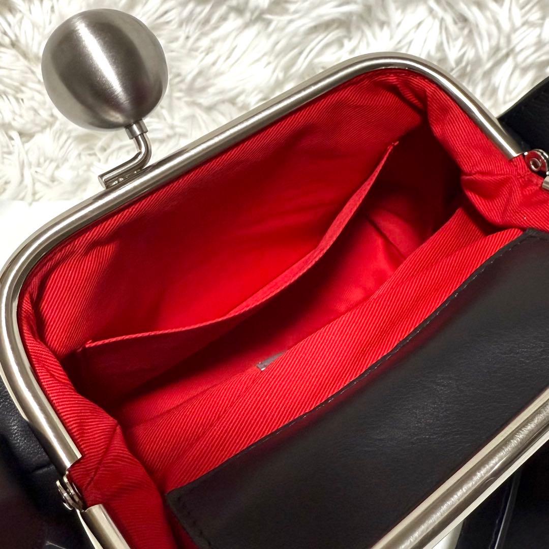 【kawa-kawa(カワカワ)】NO1464 口金ポシェット/ショルダーバッグ