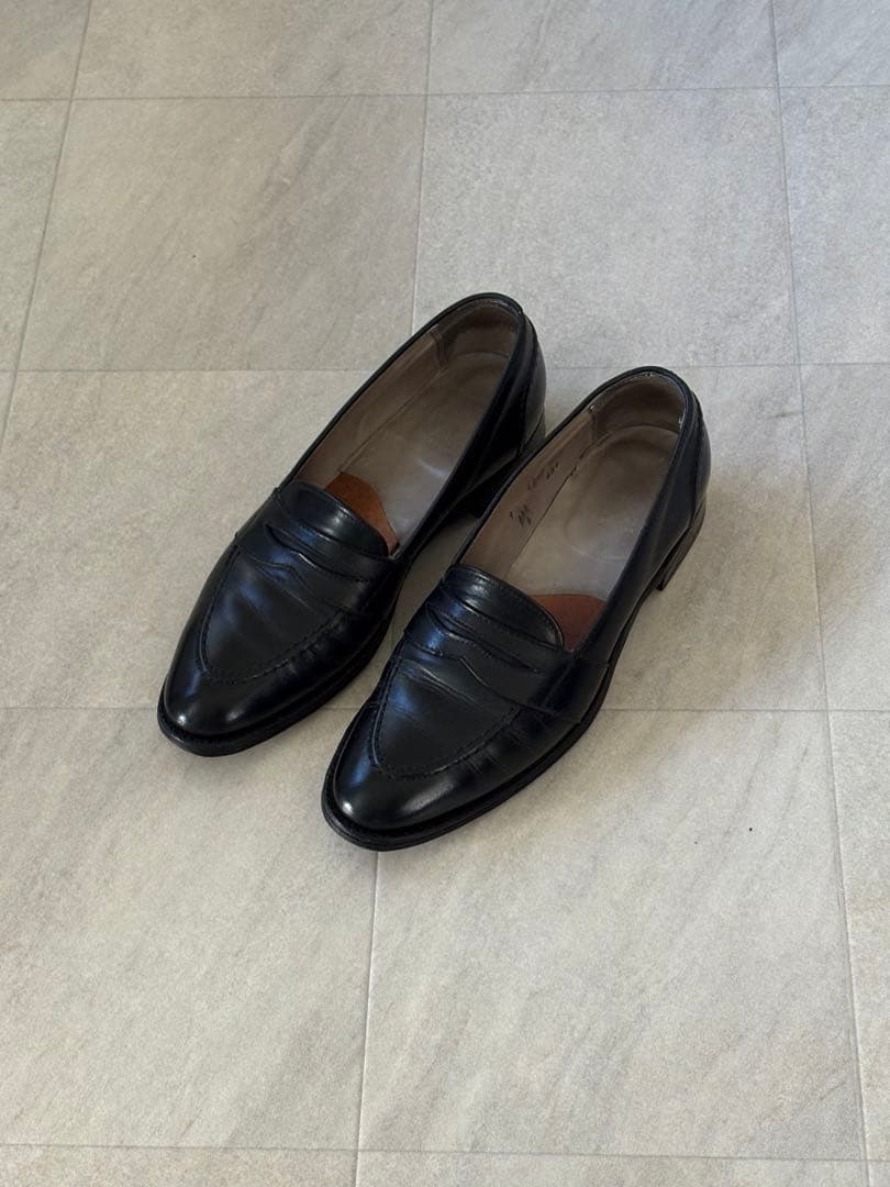 Alden オールデン ペニーローファー 681 ブラック サイズ9