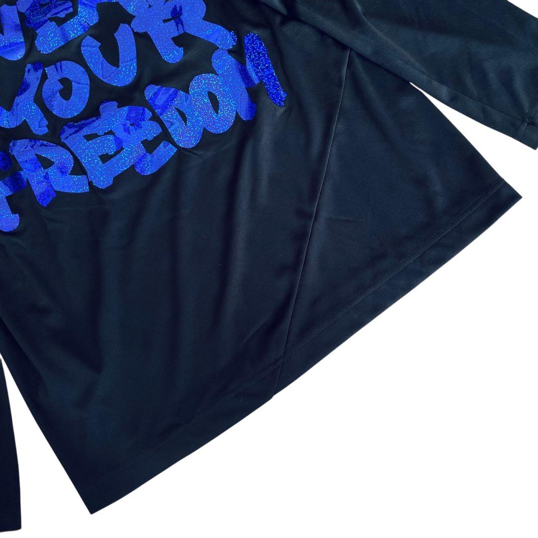 コムデギャルソン【未使用に近い】AD2024 ラメテープカットソー ブラック