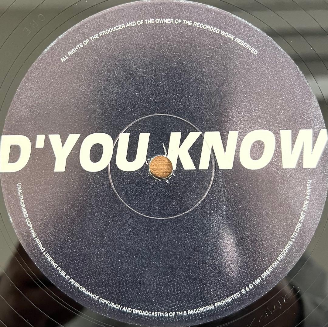 【12\"/UK盤】Oasis / D'You Know What I Mean?