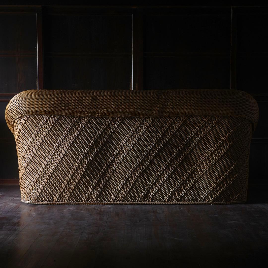 ラタンチェアB (直接引取りのみ) 椅子 古道具