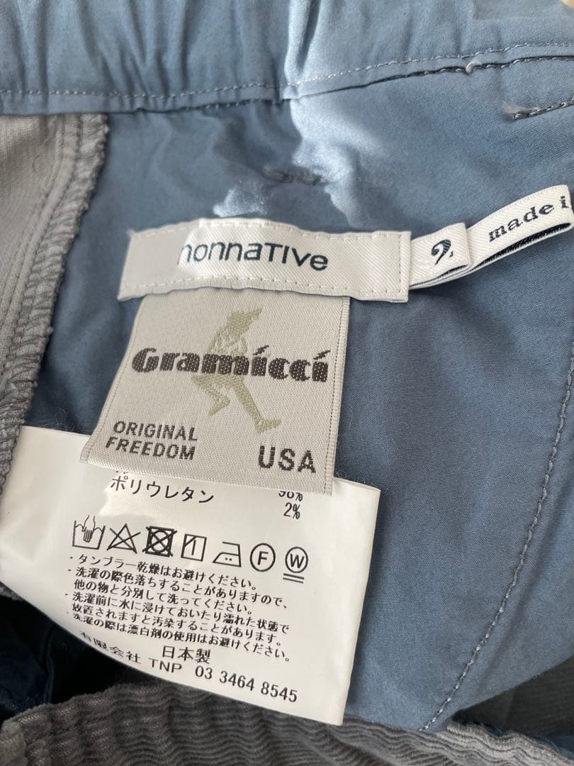 nonnative ノンネイティブ　CLIMBER GRAMICCI グラミチ