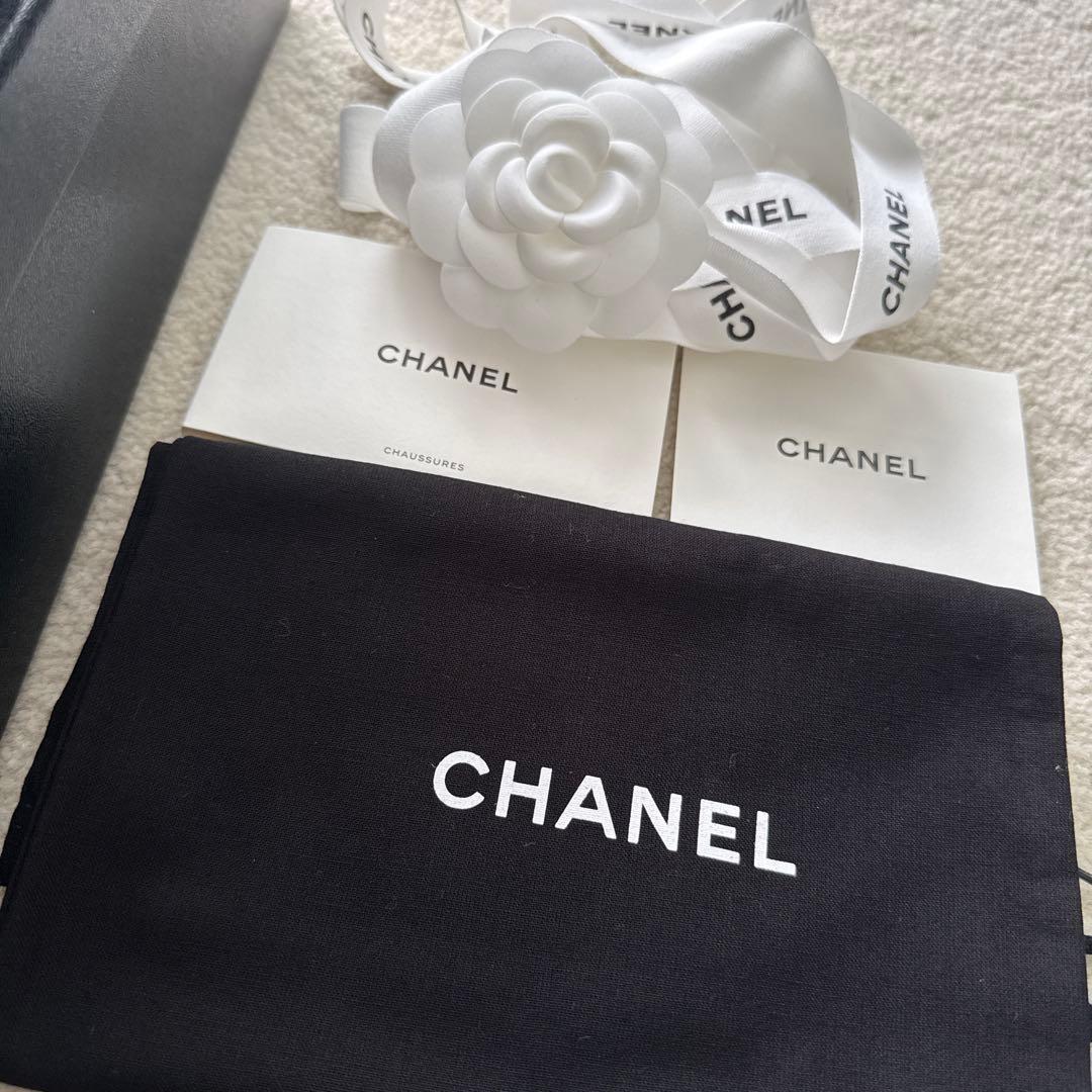 CHANEL バレエシューズ ブラック