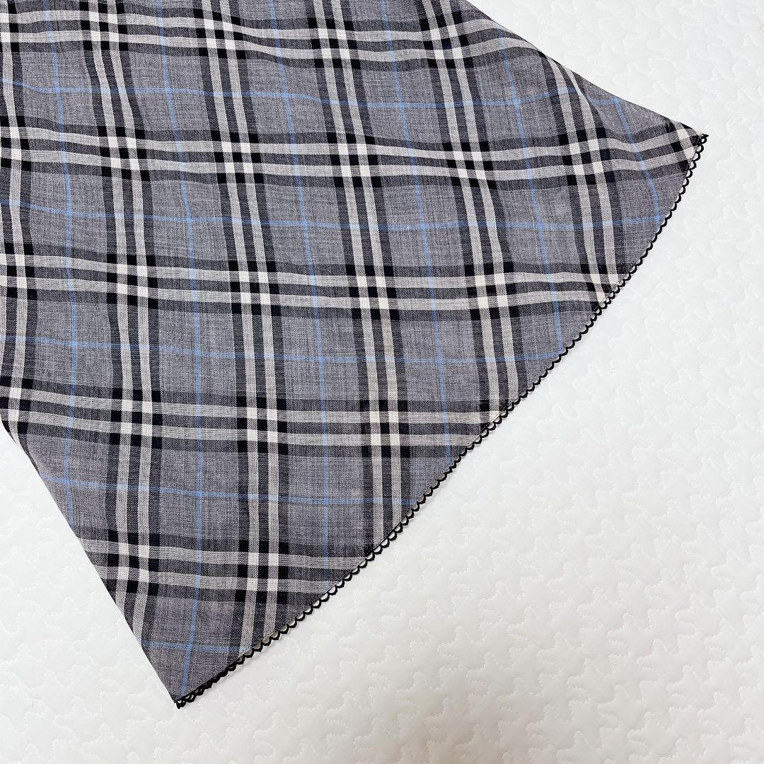 極美品　バーバリー　ノバチェック柄ロングワンピース　160A