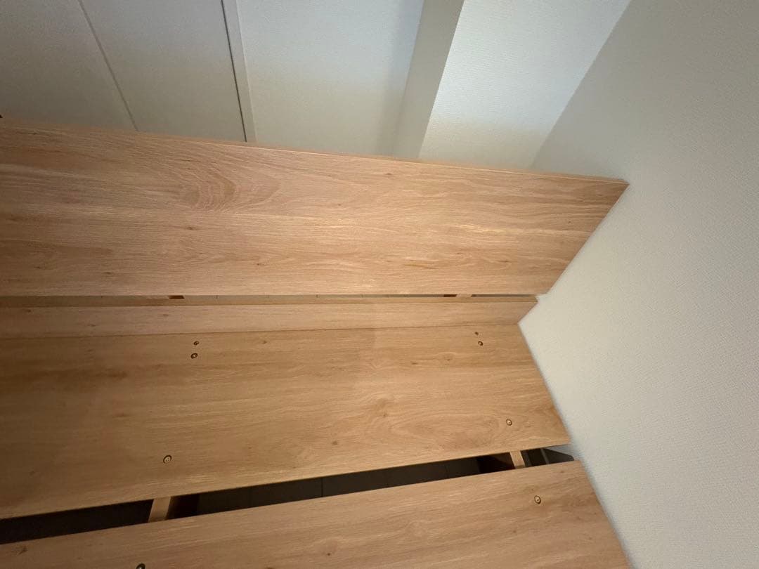 うなまるロウヤ　ダブルサイズ すのこベッド べッドフレーム