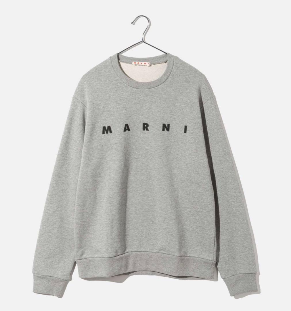 新品タグ付マルニMARNIトップストレーナーグレー女性Mサイズ