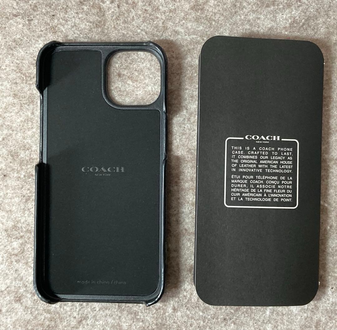 COACH コーチ レキシー iPhone 13 14 ケース 恐竜柄 REX