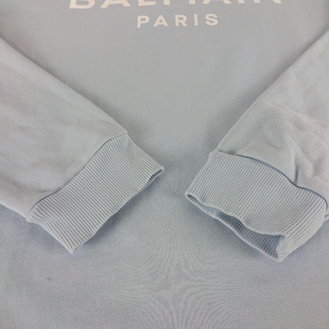 a930 BALMAIN/バルマン ロゴ スウェット トレーナー