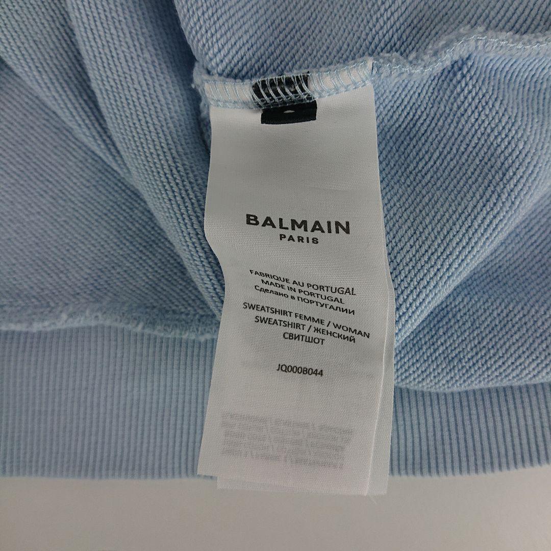 a930 BALMAIN/バルマン ロゴ スウェット トレーナー