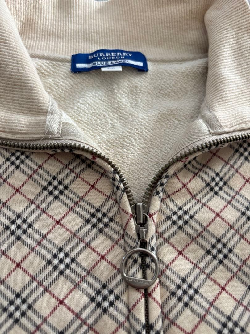 BURBERRY ノバチエック　フルジップジャケット　ブルーレーベル　M 美品