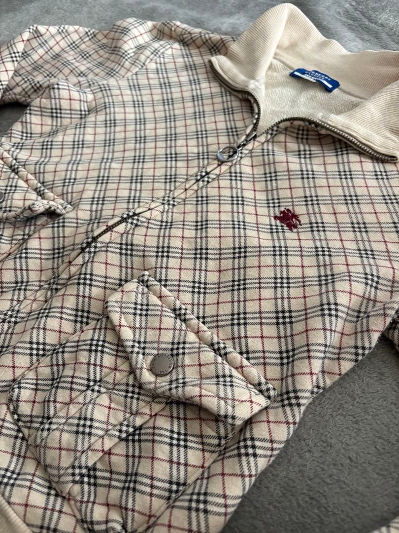 BURBERRY ノバチエック　フルジップジャケット　ブルーレーベル　M 美品