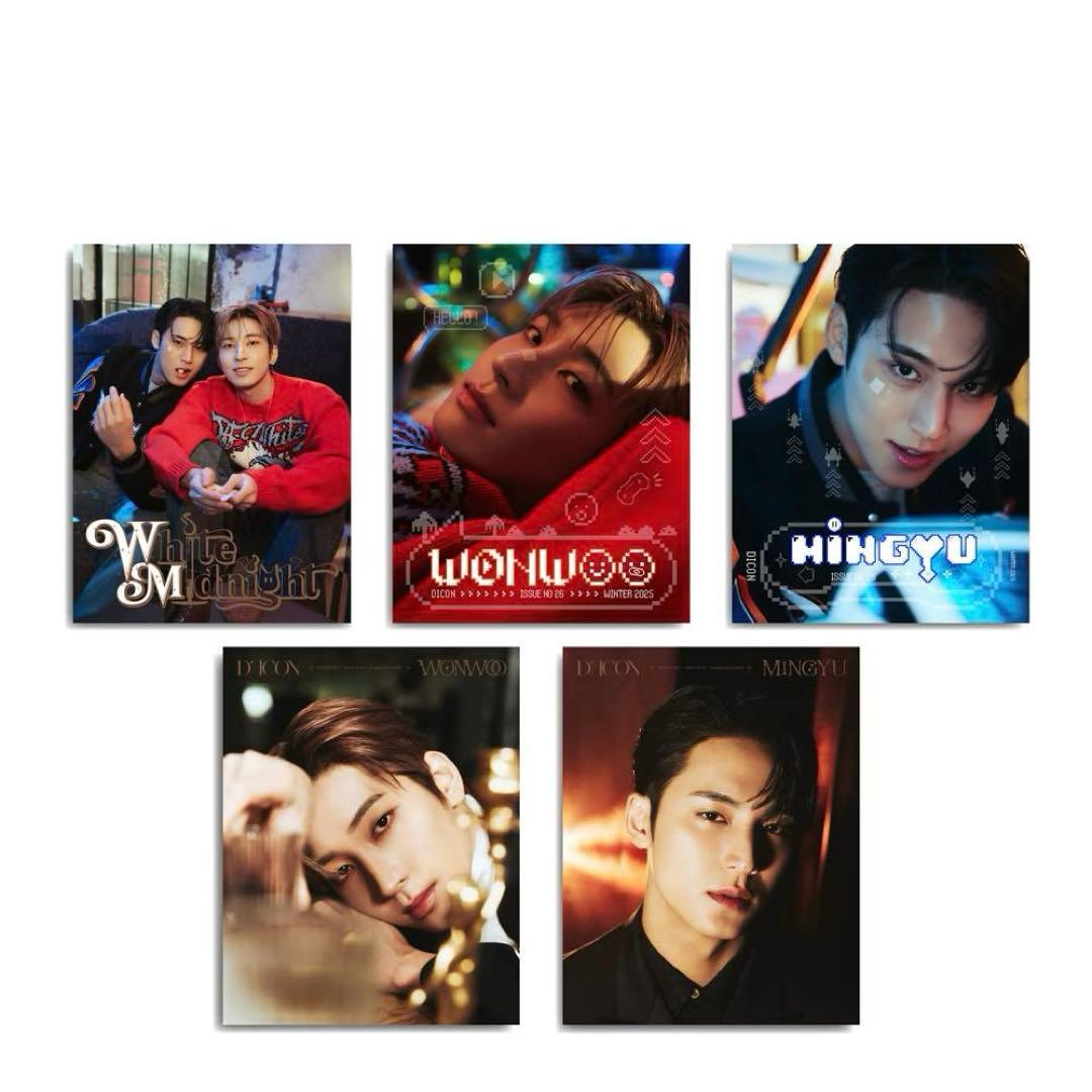 SEVENTEEN セブチ ウォヌ ミンギュ ミーニー 雑誌 DICON 写真集