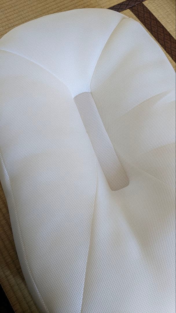 【ほぼ未使用】iimin Cカーブベビーベッド 専用パッド付