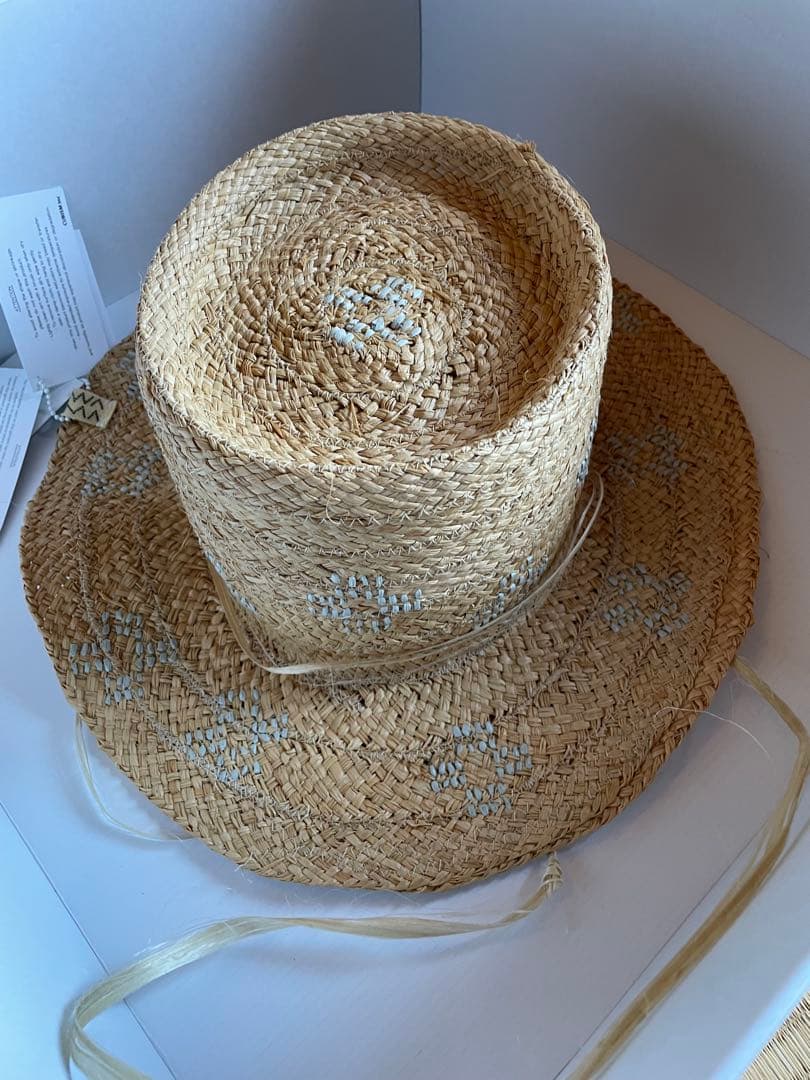 新品未使用新作VISVIM WMV RAFFIA BOATER HAT
