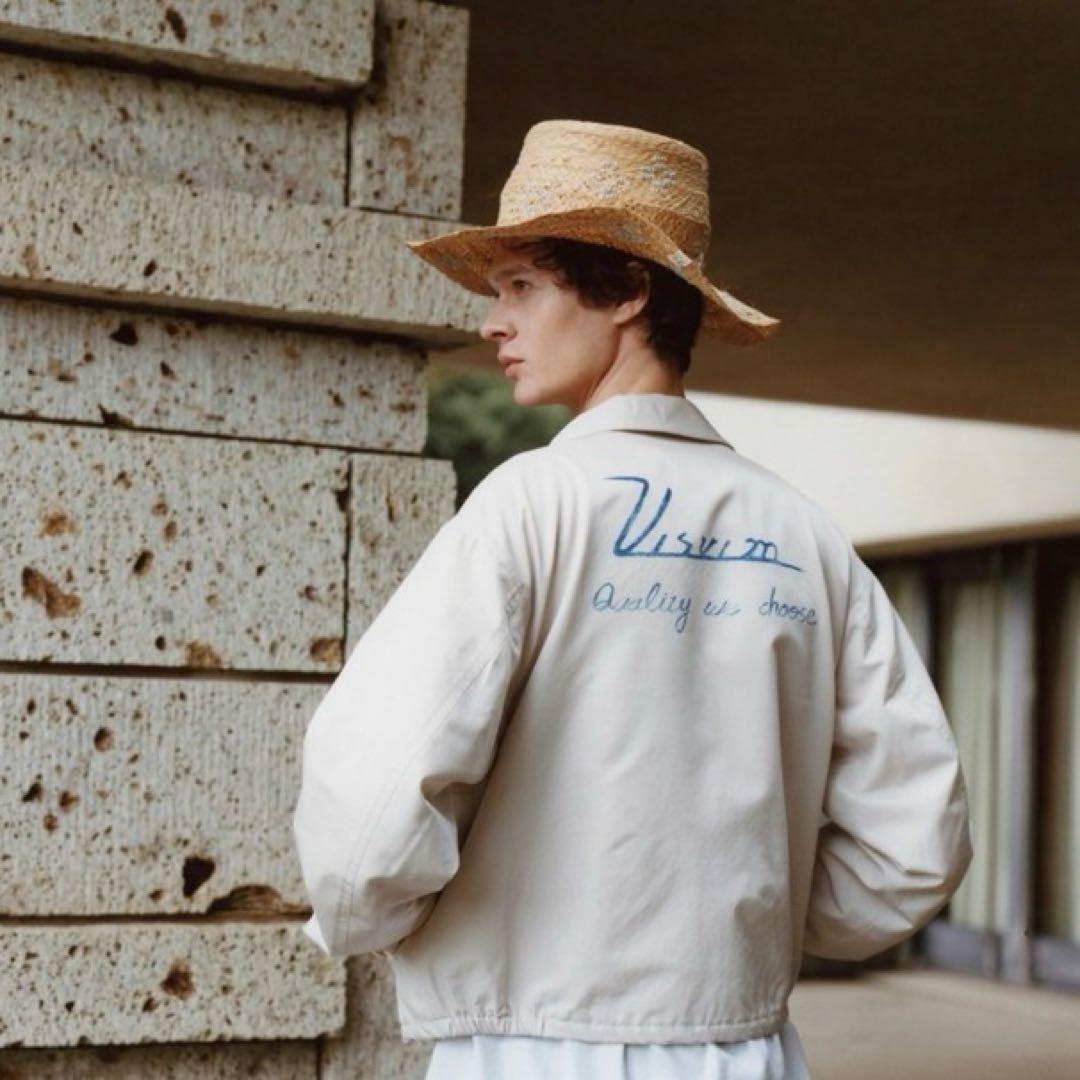 新品未使用新作VISVIM WMV RAFFIA BOATER HAT