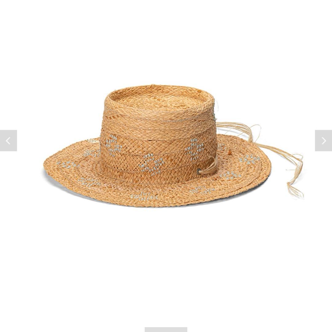 新品未使用新作VISVIM WMV RAFFIA BOATER HAT