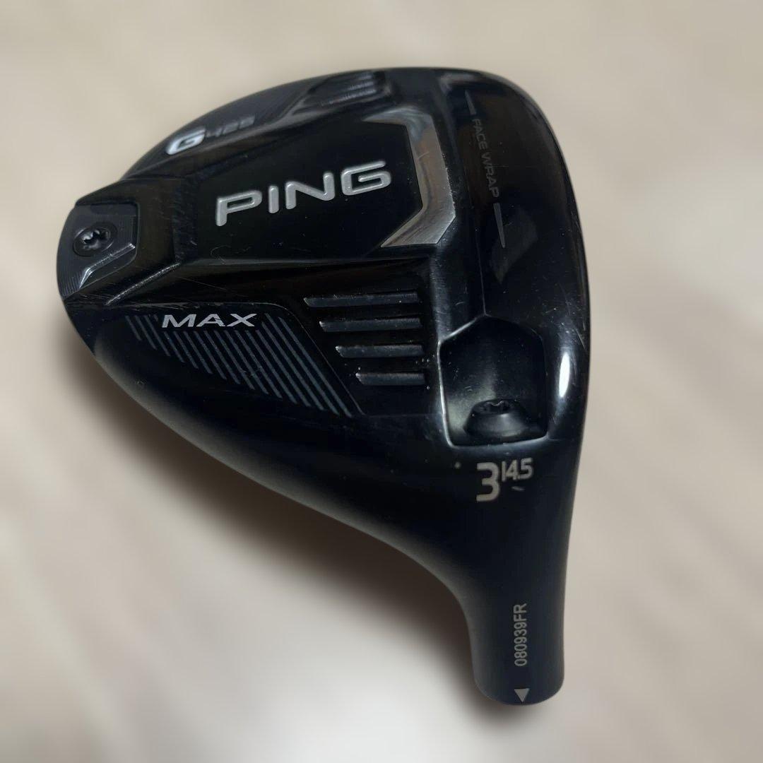 美品　PING G425 MAX フェアウェイウッド 3番　ヘッドのみ