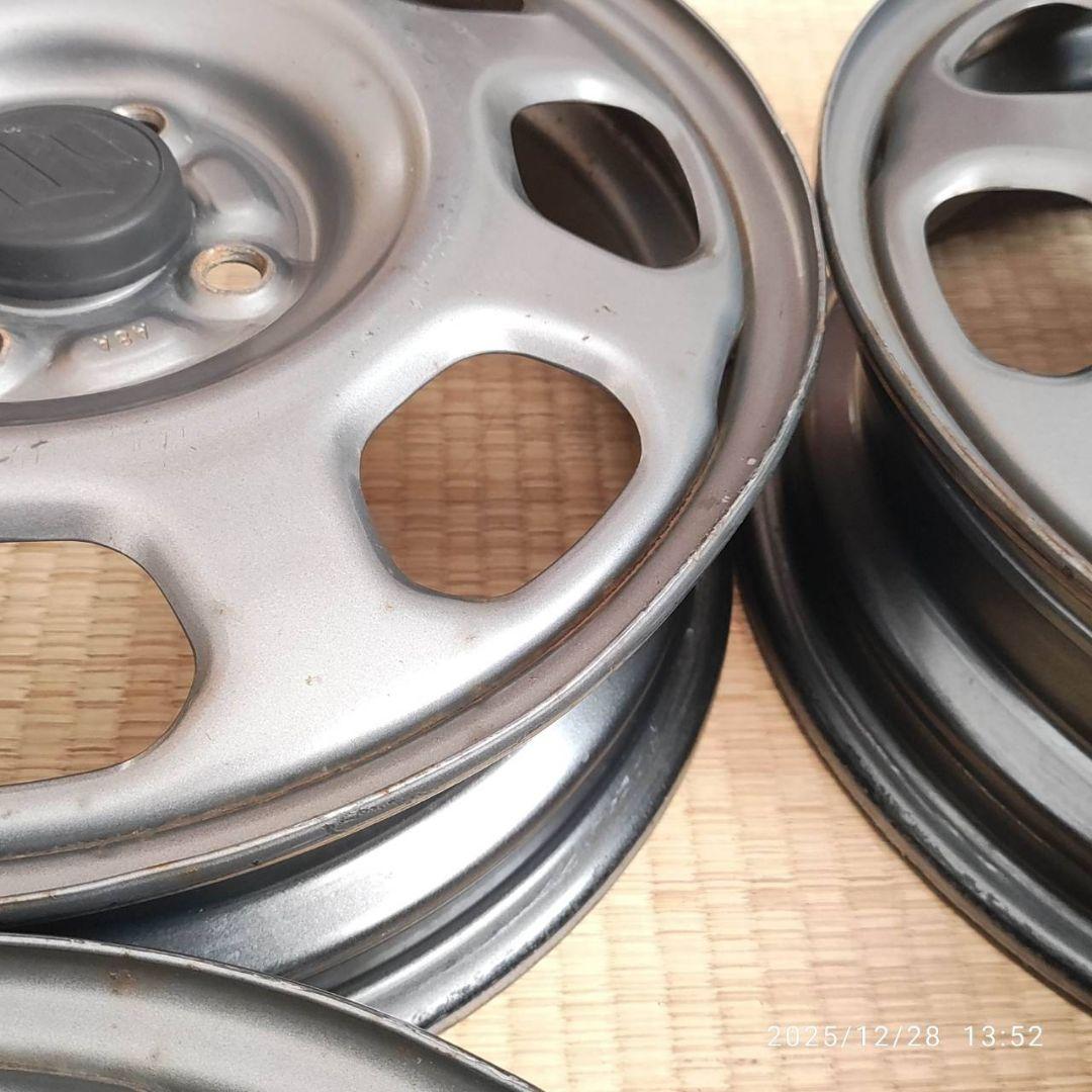 ハスラー　純正　15インチ　4.5J　オフセット+45　PCD100　4H