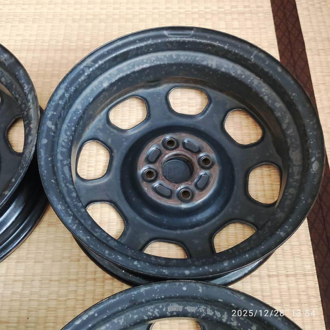 ハスラー　純正　15インチ　4.5J　オフセット+45　PCD100　4H