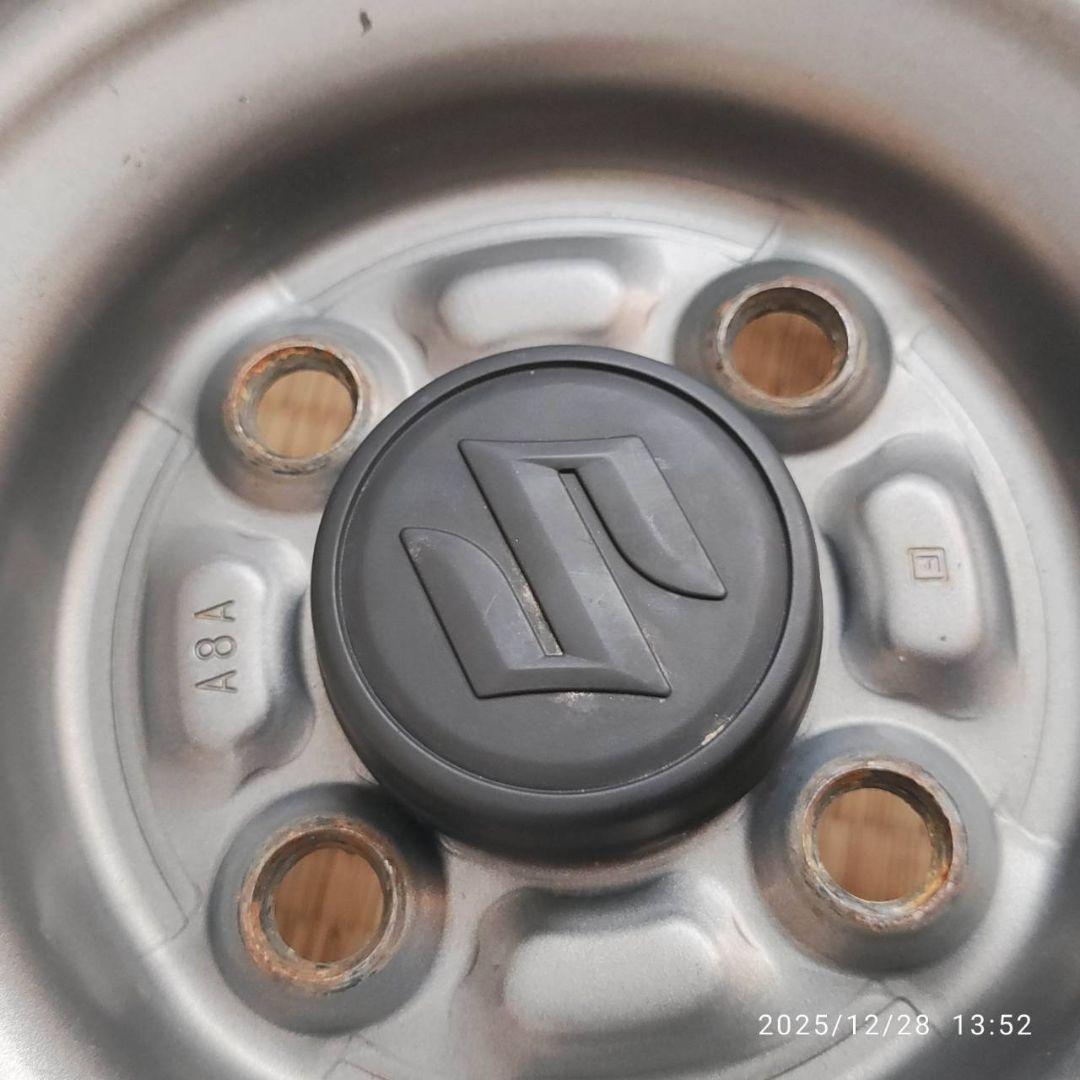 ハスラー　純正　15インチ　4.5J　オフセット+45　PCD100　4H