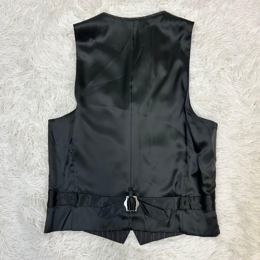 【極美品！】MEN'S TENORAS ティノラス 3ピース グレーストライプ