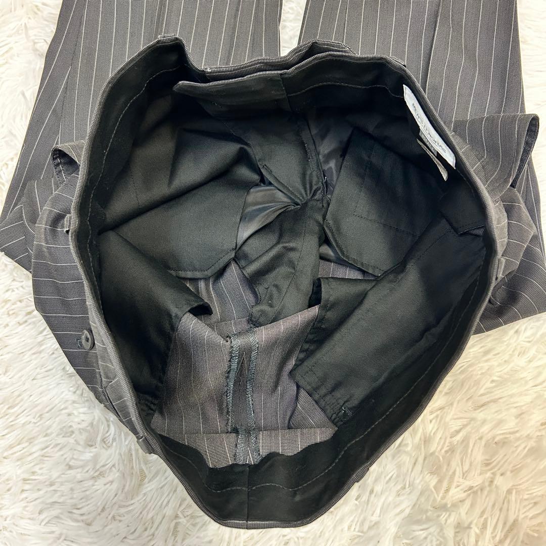 【極美品！】MEN'S TENORAS ティノラス 3ピース グレーストライプ