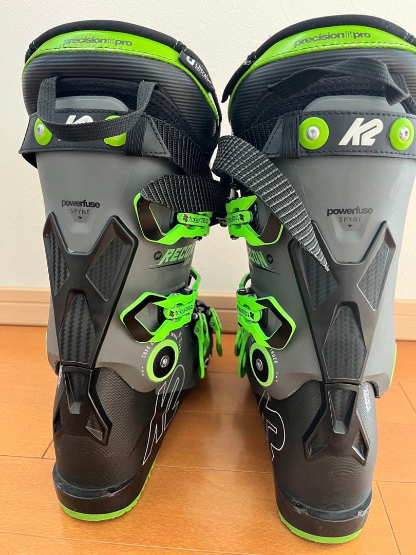 K2 Recon 120 スキーブーツ グレー/グリーン
