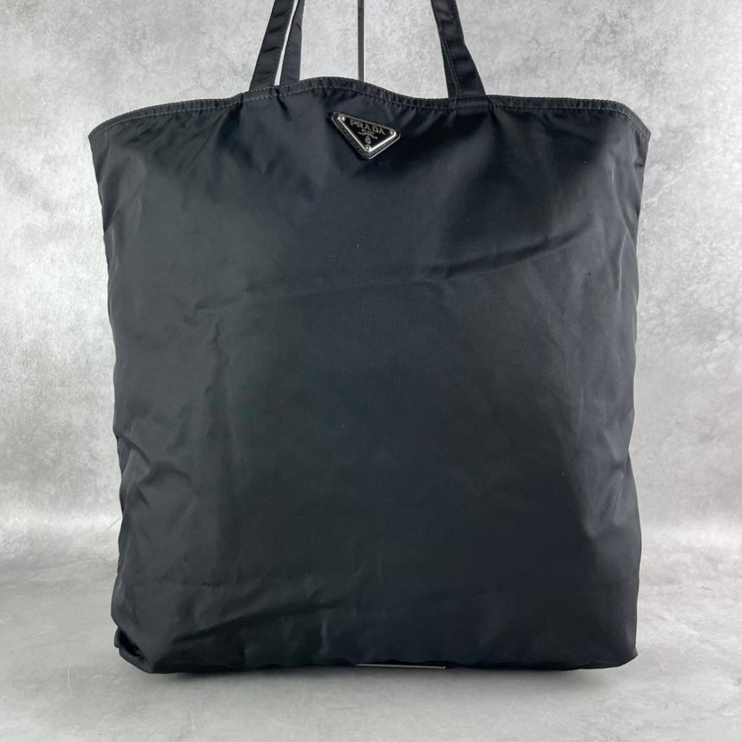 希少✨プラダ トートバッグ パッチワーク ロボット リボン 大容量 ナイロン