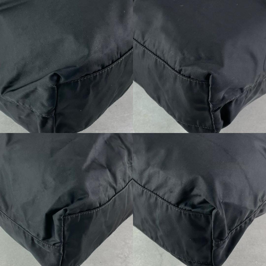 希少✨プラダ トートバッグ パッチワーク ロボット リボン 大容量 ナイロン