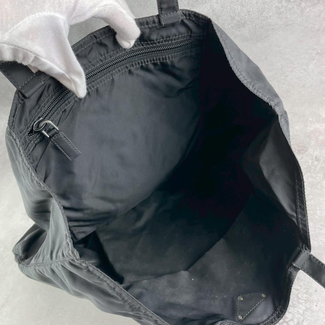 希少✨プラダ トートバッグ パッチワーク ロボット リボン 大容量 ナイロン